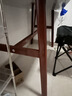 全品屋餐桌椅组合家用饭桌子小户型简约公寓快餐出租商用长方形电脑桌 胡桃木色 120cm 【宽60CM】单桌子 实拍图