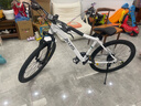 喜德盛（xds）山地自行车黑客350 X6铝合金车架21速变速机械碟刹 白灰17寸（适合身高165-180cm） 实拍图