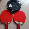 红双喜（DHS） SH横直对拍初学者训练比赛乒乓球拍横直套装01 实拍图