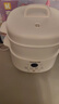 九阳（Joyoung）电炖盅 电炖锅 隔水炖煮 家用煮粥煲汤锅燕窝炖盅4.5L白瓷内胆炖汤锅上蒸下炖DG25G-GD188 实拍图