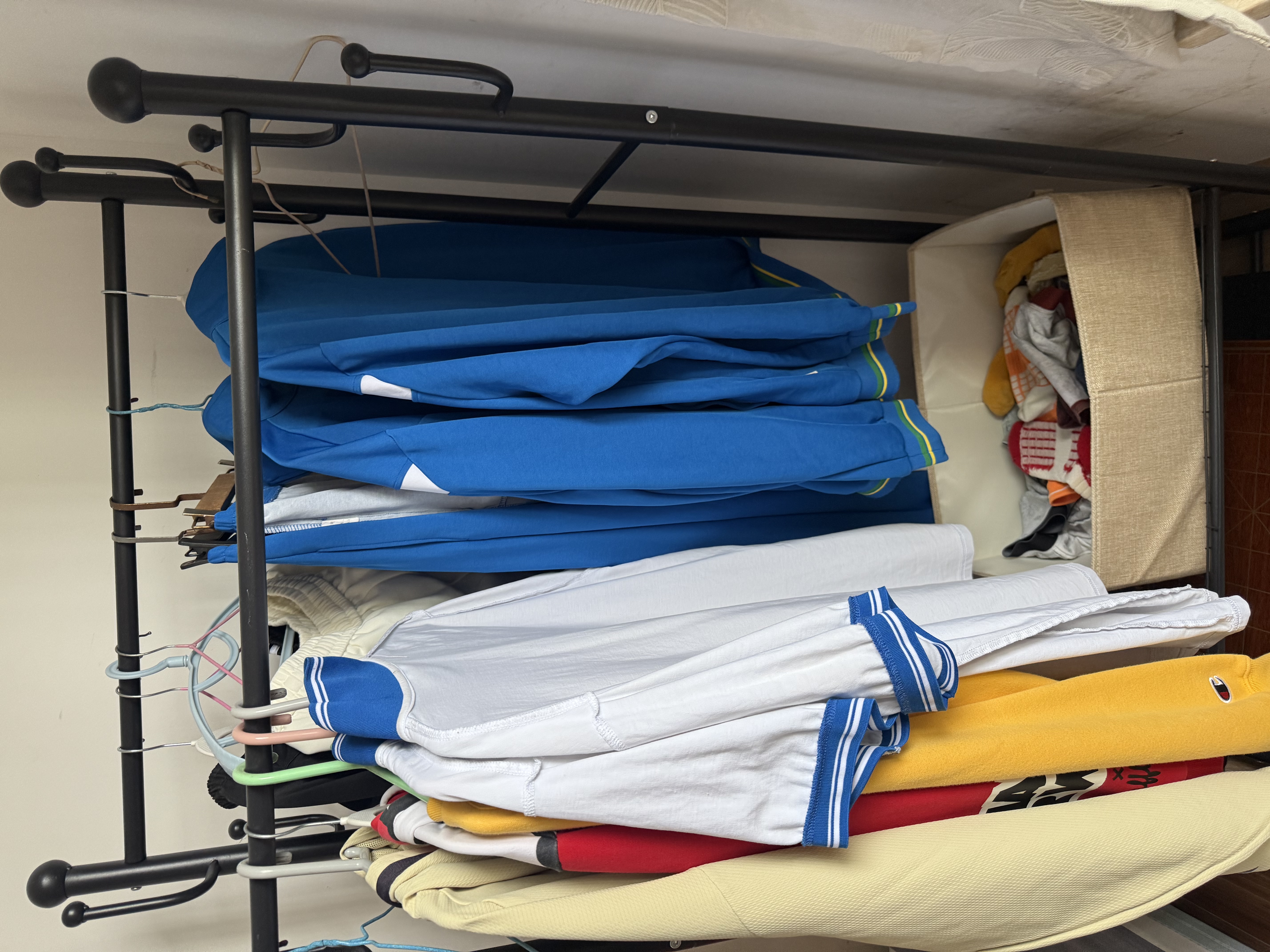 衣炫衣架落地衣架挂衣服落地卧室专用衣帽架晾晒挂衣架置物架加粗加厚 实拍图