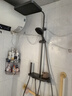 九牧（JOMOO）花洒套装琴键按摩喷枪除垢顶喷水愈精灵淋浴器36668-882/HBS-1 实拍图