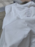 京东京造【热销超20万件】短袖女T恤5A夏季新款潮流上衣 白 S 实拍图