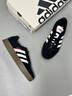 adidas「T头鞋」VL COURT复古休闲板鞋德训鞋男女阿迪达斯轻运动   黑色/白色 (推荐女生选小半码)   40 实拍图