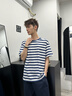蕉内【王一博同款】305H睡衣男士纯棉春夏季100%棉短袖情侣家居服套装 实拍图