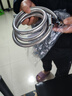 九牧（JOMOO）不锈钢上水头编织软管花洒耐热防爆淋浴软管1.5米H2BE2-150103C-2 实拍图
