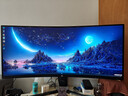 泰坦军团 34英寸 WQHD 200Hz HDR400高亮 1500R曲面带鱼屏 旋转升降人体工学支架 电脑电竞显示器 C34A1R+ 实拍图
