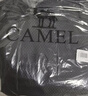 骆驼（CAMEL）轻便双肩背包男纯色折叠包户外休闲旅行登山包女 133DB02006 黑色 实拍图