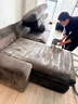 【高洁士】沙发清洗上门 布艺窗帘清洁 干洗地毯 家用商用床垫杀菌除螨服务 布艺沙发一座(3座起) 北京市 实拍图