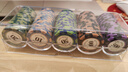 掼圣德州筹码棋牌室专用卡片麻将筹码币扑克积分币打麻将打牌用的码币 实拍图