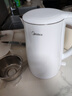 美的（Midea）电热水壶烧水壶1.7L电水壶304不锈钢0涂层双层隔热自动断电 1500W养生冲奶泡茶 MK-SH17M130 实拍图