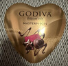 歌帝梵（Godiva）【巧传心意】经典大师黑巧克力 12颗85g 心形礼盒 伴手礼生日礼物 实拍图