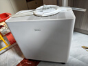 美的（Midea）54升小方物除湿机 100㎡家用回南天干衣智能抽湿机 别墅地下室泵压上排水  工商业除湿器CF54BS/DA 实拍图
