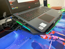 酷睿冰尊（ICE COOREL）笔记本散热器F8 笔记本支架可调速风扇散热底座增高架带RGB灯光联想七彩虹华为机械师17.3英寸通用 实拍图