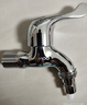九牧（JOMOO）洗衣机角阀龙头水嘴不锈钢4分卡扣螺纹接口银色74112-784/1C-1 实拍图