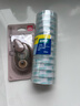得力（deli）易撕透明胶带 12mm*30y高粘小胶带 开学必备学习用品 错题整理学生文具 12卷/筒 办公用品 30015 实拍图