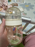 bebebus钻光奶瓶1-3个月160ml新生儿宝宝ppsu偏心仿母乳防胀气防呛奶瓶 实拍图