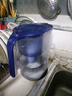 飞利浦（PHILIPS）净水壶 滤水壶 过滤水壶 净水器 厨房自来水过滤器 滤水器 过滤器滤芯 便携净水杯 AWP2814 【1壶13芯】 AWP2814蓝 年度套餐 实拍图