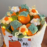 甜蜜点针织花束生日礼物女士手工编织百日誓师成人礼礼物柿柿如意 实拍图