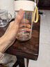 富光清然玻璃杯 高硼硅玻璃水杯子 女生便携牛奶咖啡刻度茶杯330ml 实拍图