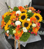 冉子花坊鲜花速递同城配送向日葵混搭抱抱桶玫瑰送爱人女友生日礼物真鲜花 抱抱桶混搭 实拍图