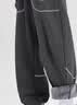 左西童装男童裤子冬儿童反光条卫裤2026新款加绒运动裤潮 藏青色 140 实拍图