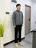 波司登26秋季男士轻薄羽绒服短款立领排骨条保暖外套B260135005 实拍图