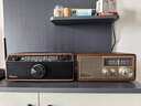 山进（SANGEAN） WR-12BT PLUS 复古蓝牙桌面音箱收音机木质家用音响低音炮旗舰版 胡桃木 实拍图
