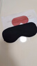 宜家依眼罩睡眠遮光透气男女士午睡觉专用重力儿童助眠仿真丝温凉敷感黑 实拍图