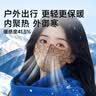 奥克云保暖口罩女秋冬季骑行加绒防风防寒立体透气滑雪潮流时尚老花款 实拍图