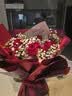 来一客鲜花速递玫瑰百合鲜花送老师女友表白生日礼物全国同城配送 19朵紫玫瑰白百何花束 实拍图