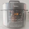 美的（Midea）电压力锅0涂层精钢厚釜电高压锅电饭锅家用双胆电饭煲智能预约煮饭煲汤炖肉多功能不锈钢内胆 少盐提鲜【5升容量 3-10人】行业爆款 5L 实拍图