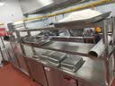爱美穗不锈钢立架两三层厨房奶茶店台上架冰柜台面架工作台面层架置物架 加厚长180宽30高60双层 (层距可调) 实拍图