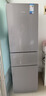 华凌美的出品223三门电冰箱节能低音三开门小型家用客厅宿舍出租房优选冷冻冷藏小冰箱HR-223 实拍图