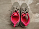 骆驼（CAMEL）网面透气跑步女鞋轻量健步运动鞋子 CD2223L6852 灰/梅红 37 实拍图