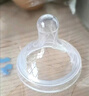 布朗博士婴儿奶嘴 宽口径硅胶圆孔中流速 9月+(1个装) 爱宝选PLUS 实拍图