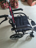 京巧【金榜推荐】折叠可提轮椅老人专用出行小型轻便旅行便携式手推车 实拍图