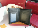 金利来（Goldlion）真皮男士钱包短款钱夹竖款头层牛皮超薄简约商务2026新款软皮夹男 黑色【官方授权-假一罚十】 实拍图