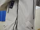 啄木鸟风衣男士装外套中长款春秋季休闲百搭连帽工装大衣宽松大码上衣服 灰色【常规款】 2XL 实拍图