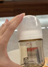贝亲（Pigeon）新生儿 防胀气宽口径PPSU奶瓶160ml SS号奶嘴 0个月+AA261  实拍图