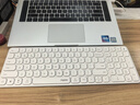 雷柏（Rapoo）E9300G升级款 99键无线/蓝牙多模键盘 刀锋超薄紧凑便携无线键盘 电脑笔记本商务办公键盘 白色 实拍图