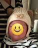 兔兔大文婴幼儿帽子秋冬季0-6-12个月加厚保暖护耳一体儿童针织帽3岁宝宝 小熊护耳米白，棉布内里 头围42-50cm（建议0-3岁） 实拍图