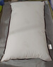 水星家纺枕头枕芯酒店枕头护颈枕头芯家用单个纯棉抗菌可水洗中枕48x74cm 实拍图