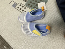 卡特兔童鞋婴儿学步鞋春夏儿童凉鞋软底网面宝宝鞋男女童幼儿园室内鞋 白蓝 21 内长13.0cm 脚长12.0-12.5 实拍图