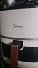 美的（Midea）炎烤双热源免翻面空气炸锅 多功能蒸烤一体可视窗口 家用实用大容量5.3L热风循环蒸汽嫩炸KZC5394 实拍图