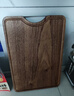 双枪乌金檀菜板 百年龄整木砧案板家用切菜食品抗菌防霉实木40*27*2.5 实拍图