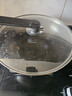 炊大皇炒锅304不锈钢有钛炒菜锅煎锅平底不粘炒锅32cm 可立可视盖不挑灶 实拍图