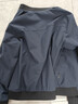 海澜之家（HLA）夹克男款轻商务经典系列三防印花外套男秋季 藏青52 XL 180/96A 推荐151~164斤 实拍图