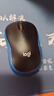 罗技（Logitech）M185鼠标 无线鼠标 办公鼠标 对称鼠标 黑色蓝边 带无线2.4G接收器 实拍图
