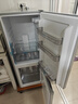 荣事达（Royalstar）【政府补贴15%】215升三门冰箱家用小型大容量三开门 节能低噪租房中门软冷冻超薄低音保鲜电冰箱 187L【一级能效】两天一度电 银色 实拍图